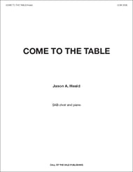 Come to the Table SAB choral sheet music cover Thumbnail